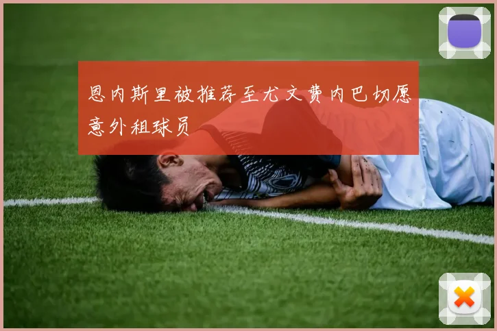 恩内斯里被推荐至尤文费内巴切愿意外租球员