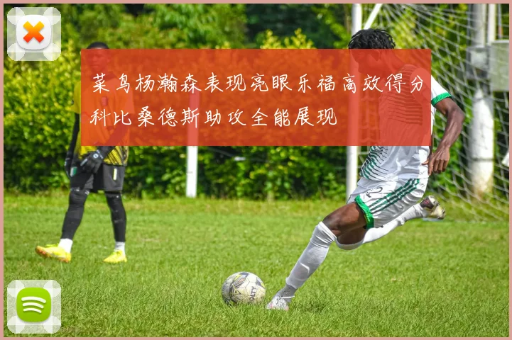 菜鸟杨瀚森表现亮眼乐福高效得分科比桑德斯助攻全能展现